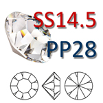 Preciosa® Chaton MAXIMA Stones PP28 (SS14.5)