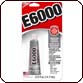 E6000 Adhesive - Medium Viscosity 0.5 oz.