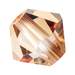 Preciosa® Rondelle Bicone Bead - 3mm Crystal Celsian