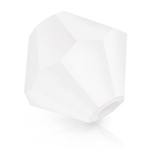 Preciosa® Rondelle Bicone Bead - 4mm Crystal Clear Matt