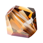 Preciosa® Rondelle Bicone Bead - 4mm Crystal Venus