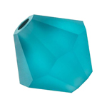Preciosa® Rondelle Bicone Bead - 3mm Indicolite Matt
