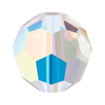 Preciosa® Simple Round Bead - 3mm Crystal AB