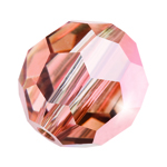 Preciosa® Simple Round Bead - 3mm Crystal Capri Gold