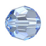 Preciosa® Simple Round Bead - 6mm Crystal Lagoon