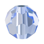 Preciosa® Simple Round Bead - 5mm Light Sapphire