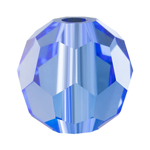 Preciosa® Simple Round Bead - 5mm Sapphire