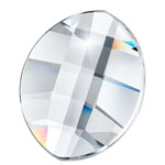 Preciosa® Leaf MAXIMA Hot Fix 10x8mm Crystal Clear