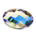 Preciosa® Chessboard Circle MAXIMA Hot Fix 20mm Crystal AB