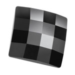 Preciosa® Chessboard Square MAXIMA Hot Fix 8mm Jet