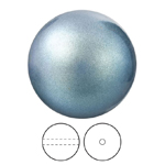 Preciosa® Nacre Round Pearl MAXIMA 1H - 10mm Pearlescent Blue