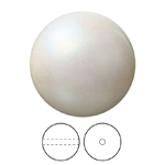 Preciosa® Nacre Round Pearl MAXIMA 1H - 10mm Pearlescent Cream