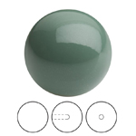 Preciosa® Nacre Round Pearl MAXIMA 1/2H - 10mm Crystal Sage
