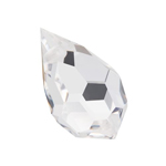 Preciosa® Drop Pendant 1H - 10x6mm Crystal Clear