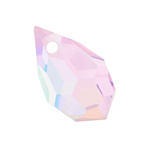 Preciosa® Drop Pendant 1H - 10x6mm Pink Sapphire AB