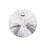 Preciosa® Rivoli Pendant 1H - 10mm Crystal Clear