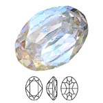 Preciosa® Oval MAXIMA - 6x4mm Crystal AB