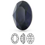 Preciosa® Oval MAXIMA - 8x6mm Dark Indigo