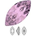 Preciosa® Navette MAXIMA - 6x3mm Light Amethyst