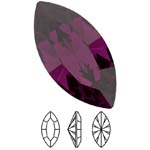 Preciosa® Navette MAXIMA - 10x5mm Amethyst