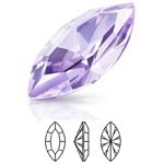 Preciosa® Navette MAXIMA - 8x4mm Violet