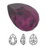 Preciosa® Baroque Pear MAXIMA - 8x6mm Amethyst