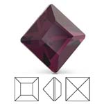 Preciosa® Square MAXIMA - 2x2mm Amethyst