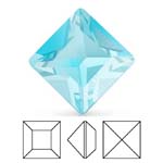 Preciosa® Square MAXIMA - 1.5x1.5mm Aqua Bohemica