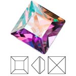 Preciosa® Square MAXIMA - 4x4mm Crystal AB