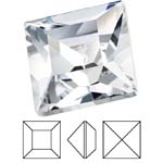 Preciosa® Square MAXIMA - 3x3mm Crystal Clear