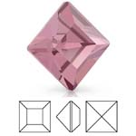 Preciosa® Square MAXIMA - 2x2mm Light Amethyst