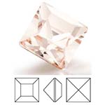 Preciosa® Square MAXIMA - 3x3mm Light Gold Quartz