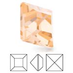 Preciosa® Square MAXIMA - 3x3mm Light Peach