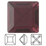 Preciosa® Square MAXIMA - 6x6mm Burgundy