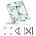 Preciosa® Square MAXIMA - 8x8mm Chrysolite