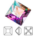 Preciosa® Square MAXIMA - 5x5mm Crystal AB