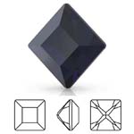 Preciosa® Square MAXIMA - 6x6mm Dark Indigo