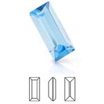 Preciosa® Baguette MAXIMA - 5x2mm Light Sapphire