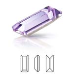 Preciosa® Baguette MAXIMA - 5x2mm Violet