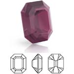 Preciosa® Octagon MAXIMA - 12x10mm Amethyst