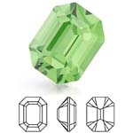 Preciosa® Octagon MAXIMA - 8x6mm Peridot