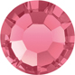 Preciosa® MAXIMA Flat Back Rhinestones 10ss Indian Pink