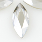 SWAROVSKI® ELEMENTS (2201) Marquise Flat Back 8x3.5mm Crystal Silver Shade