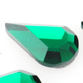 SWAROVSKI® ELEMENTS (2300) Drop Flat Back Rhinestones 10x6mm Emerald