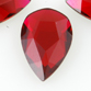 SWAROVSKI® ELEMENTS (2303) Pear Flat Back 8x5mm Scarlet