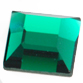 SWAROVSKI® ELEMENTS (2400) Square Flat Back Rhinestones 3mm Emerald