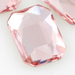 SWAROVSKI® ELEMENTS (2602) Emerald Cut Flat Back 8x5.5mm Vintage Rose