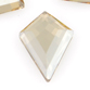 SWAROVSKI® ELEMENTS (2771) Kite Hot Fix Rhinestones 8.6x5.6mm Crystal Golden Shadow