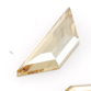 SWAROVSKI® ELEMENTS (2772) Trapeze Flat Back Rhinestones 12.9x4.2mm Crystal Golden Shadow