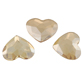 SWAROVSKI® ELEMENTS (2808) Heart Flat Back 6mm Crystal Golden Shadow